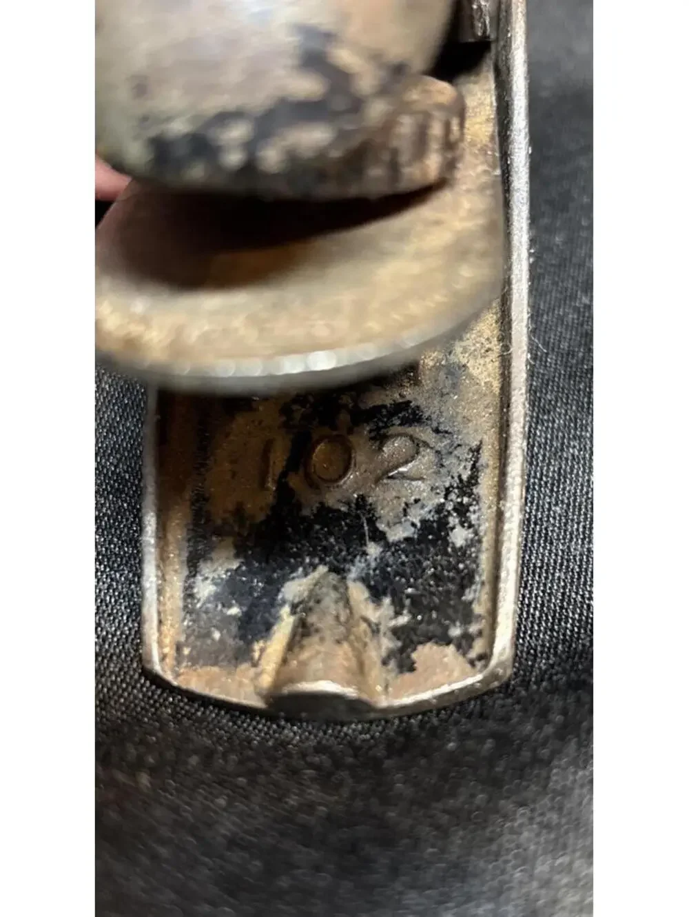 Early Vintage Stanley No. 102 Block Plane Woodworking Shave w/ Blade USA Tool - Picture 5 of 9